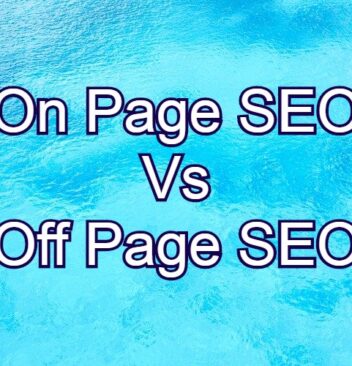 Difference Between On page and Off page SEO
