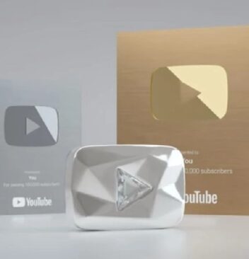 What are Silver, Gold, and Diamond Play Buttons on YouTube?