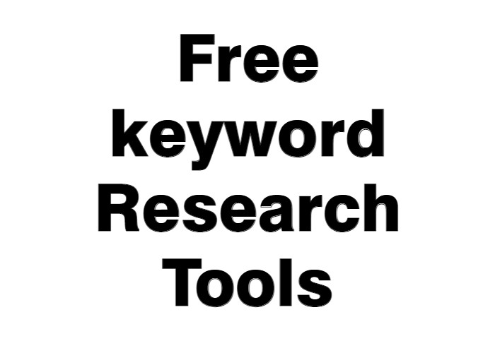 Top 5 free keyword Research Tools